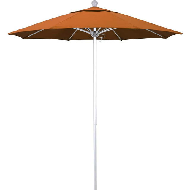 California Umbrella 194061620236 Patio Umbrellas; Fabric Color: tuscan ; Base Included: No ; Fade Resistant: Yes ; Diameter (Feet): 7.5 ; Canopy Fabric: Pacifica