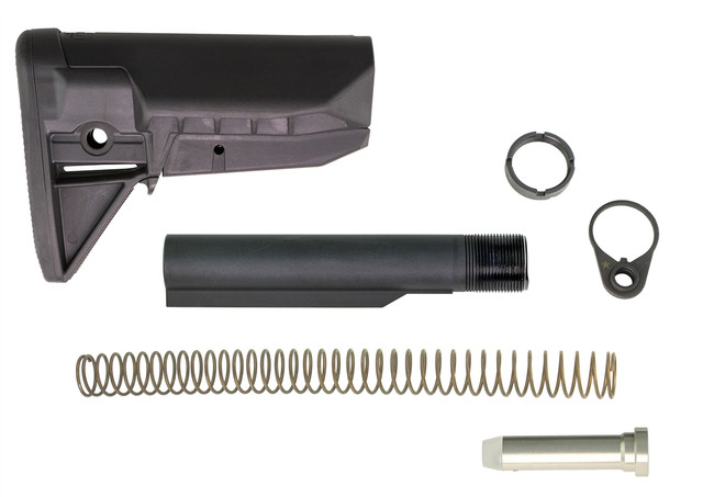 Bravo Company USA BCM-GFSK-MOD0-SPMD-BLK BCMGUNFIGHTER Stock Kit Mod 0-SOPMOD