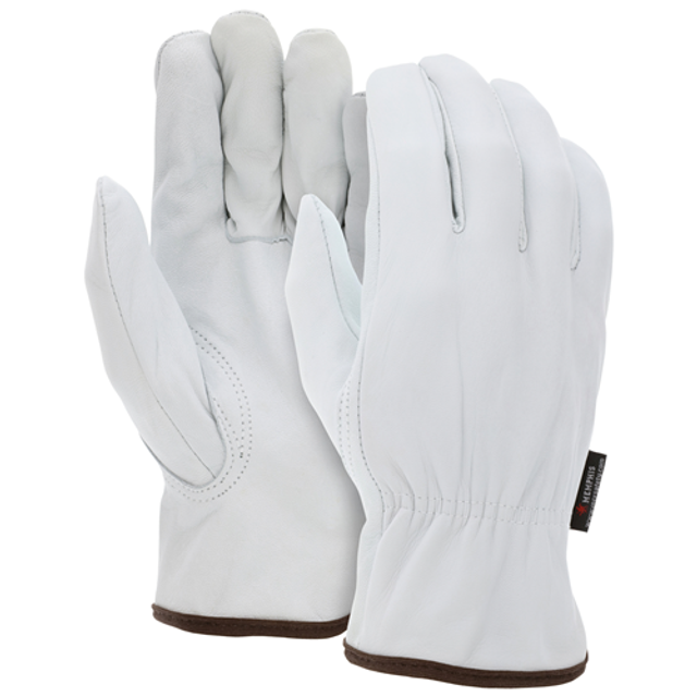 MCR Safety 3613M Goat Grain Drivers Glove w/Keystone Thmb