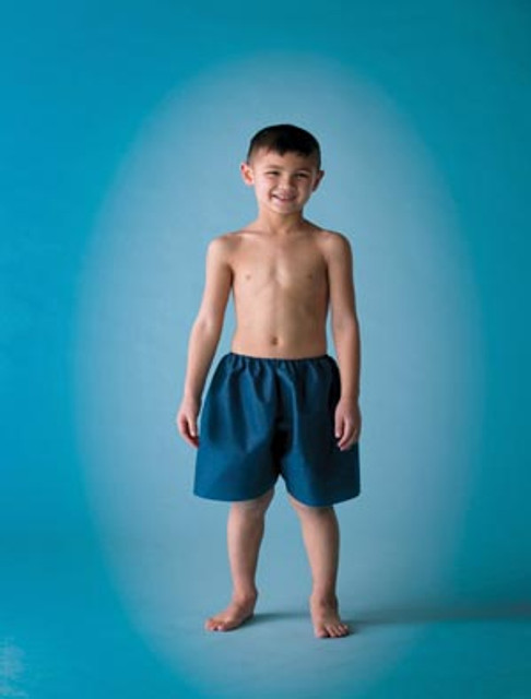 Graham Medical  53580 MediShorts® Pediatric (16" waist), Navy Blue, 50/cs