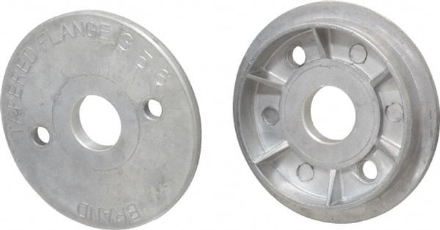 3M 18407 Deburring Wheel Flange: 3" Dia Max, Compatible with 7/8" Hole Deburring Wheel