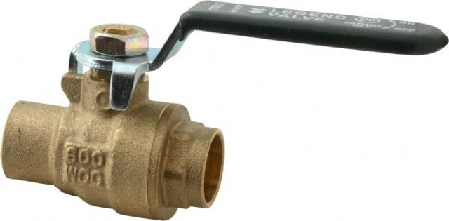 Legend Valve 101-083NL Full Port Bi-Directional Manual Ball Valve: 1/2" Pipe, Full Port