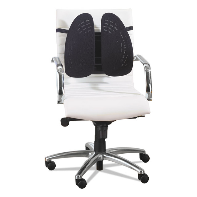 KENSINGTON 60412 Conform Back Rest with SmartFit, 17.25 x 5.5 x 16, Black