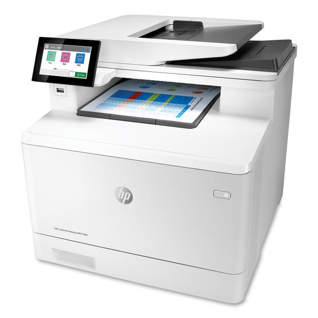 HP INC 3QA55A LaserJet Enterprise Color MFP M480f, Copy/Fax/Print/Scan