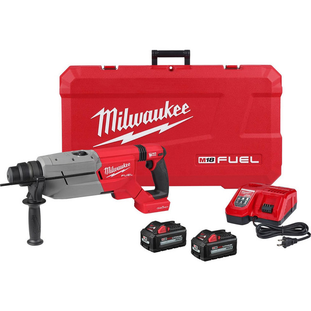 Milwaukee Tool 2916-22 Hammer Drills & Rotary Hammers; For Bit Shank Type: SDS Plus ; Chuck Size (Inch): 1-1/4 ; Maximum No-Load Blows per Minute: 4650 ; Solid Bit Capacity: 1.25in ; For Shank Diameter: 1.25in