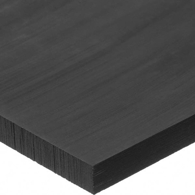 USA Industrials BULK-PS-ACB-106 Plastic Bar: Acetal, 1/2" Thick, Black