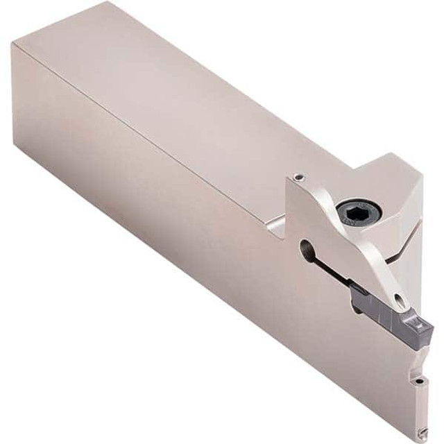 Kyocera THT05421 Indexable Grooving Toolholders; Internal or External: External ; Toolholder Type: Non-Face Grooving ; Hand of Holder: Left Hand ; Cutting Direction: Left Hand ; Maximum Depth of Cut (mm): 10.00 ; Minimum Groove Width (mm): 4.00