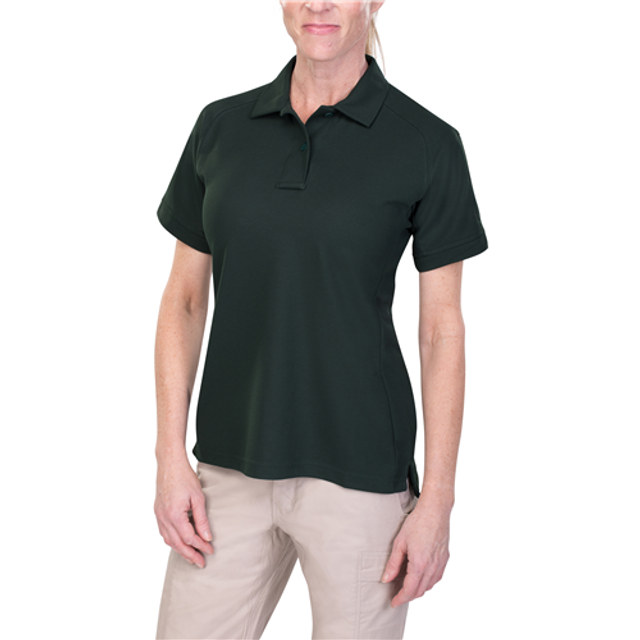 Vertx VTX4010PSGLARGE Vertx Coldblack Women's Short Sleeve Polo