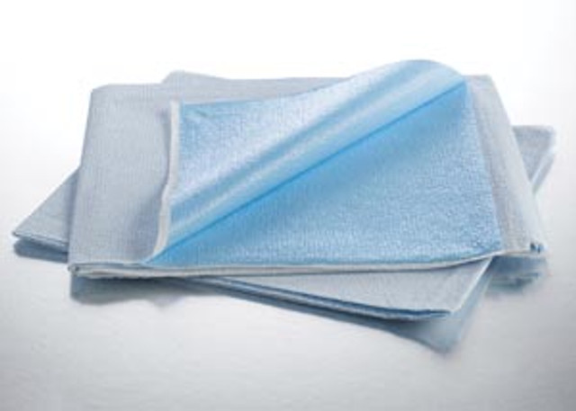 Graham Medical  321 Standard Drape Sheet, 40" x 60", White/ Blue, 100/cs (40 cs/plt)