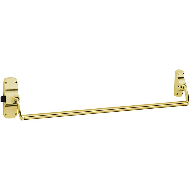 Von Duprin 88EO US4 Push Bars; Material: Metal ; Locking Type: Exit Device Only ; Finish/Coating: Satin Brass ; Maximum Door Width: 4ft ; Minimum Door Width: 3ft ; Grade: 1