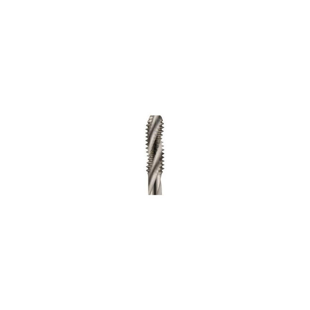 Yamawa 386408 Spiral Flute Tap:  UNC,  3 Flute,  2-1/2 - 3,  2B Class of Fit,  Vanadium High-Speed Steel,  Nickel Finish