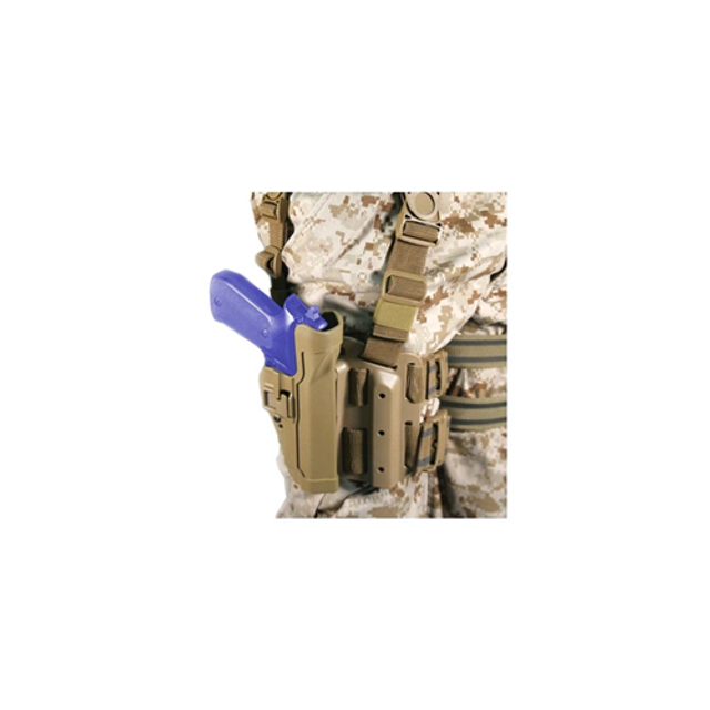 BLACKHAWK! 430504CT-L-USMC Tactical Serpa Holster