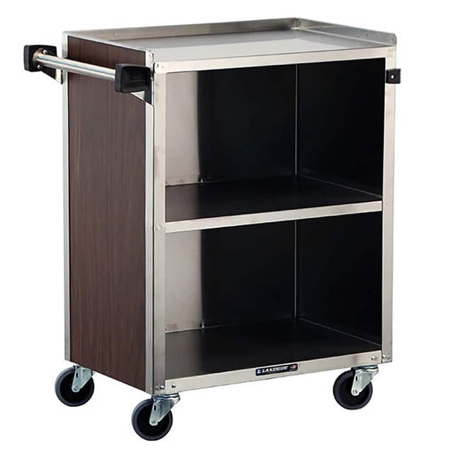 Lakeside 610 Utility Cart: Stainless Steel