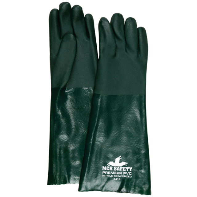MCR Safety 6418 Green Sandy PVC 18 Jersey MCR Safety 6418 Green Sandy PVC 18 Jersey