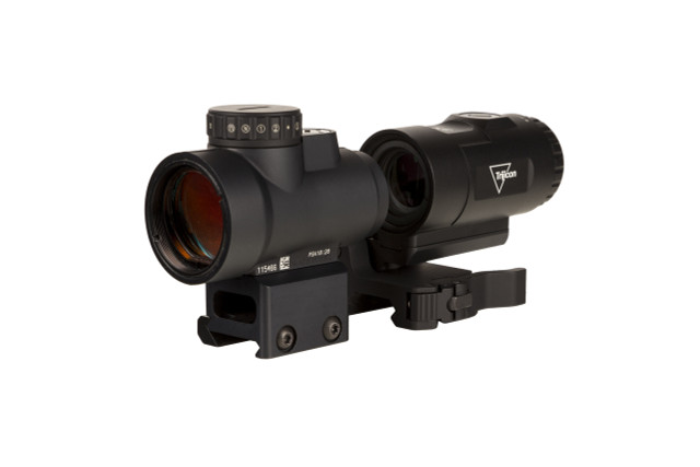 Trijicon MRO-C-2200057 MRO HD 1x25 Red Dot Sight w/ 3x Magnifier