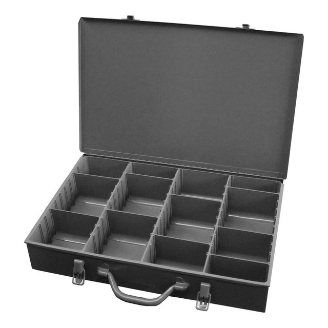 Durham 119PC227-95 Adjustable Compartment Gray Small Parts Compartment Box