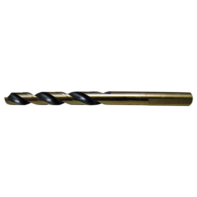 Cle-Force C68465 Mechanics Drill Bit: 7/64" Dia, 135 ° Point, High Speed Steel, Straight-Cylindrical Shank, Split Point