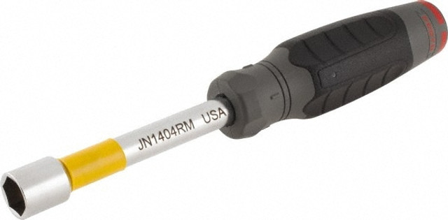 Proto JN1404RMS Nut Driver: Hollow Shaft, Ergonomic Handle, 9-1/4" OAL