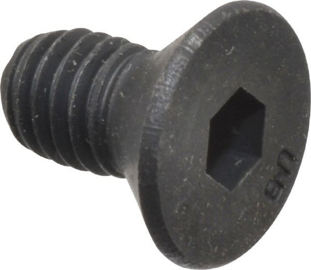 Unbrako 111890 #10-32 3/8" OAL Hex Socket Drive Flat Socket Cap Screw