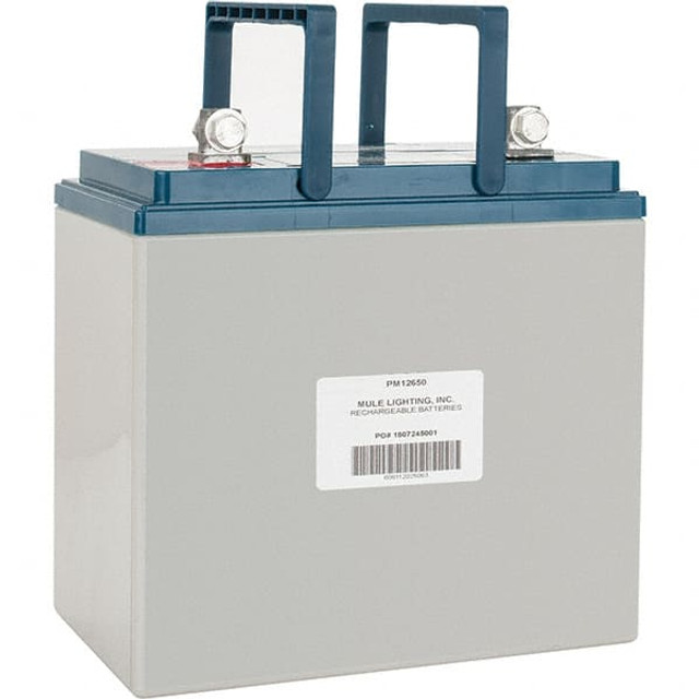 Mule PM12650 Rechargeable Lead Battery: 12V, Heavy-Duty L-Type Terminal