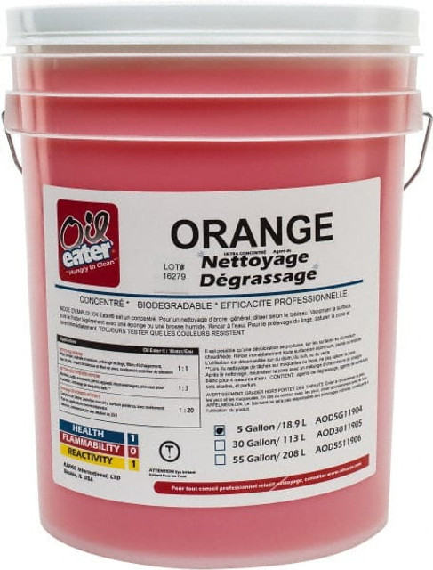 MSC AOD5G11904F All-Purpose Cleaner: 5 gal Bucket