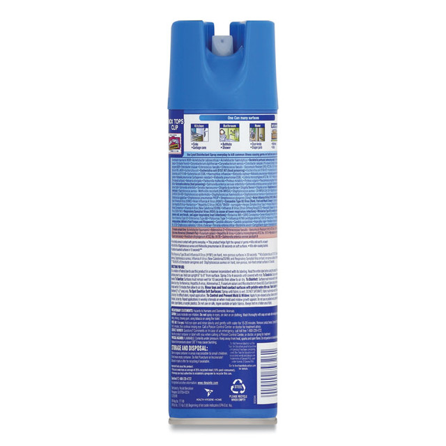 RECKITT BENCKISER LYSOL® Brand 79326 Disinfectant Spray, Spring Waterfall Scent, 19 oz Aerosol Spray