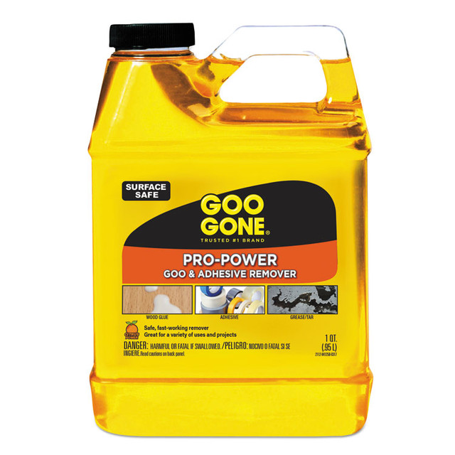 WEIMAN Goo Gone® 2112CT Pro-Power Cleaner, Citrus Scent, 1 qt Bottle, 6/Carton