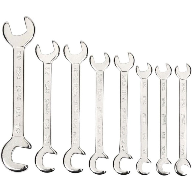 Williams JHW1136A Open End Wrenches; Wrench Type: Open End ; Tool Type: Miniature Double Head Open End Wrench ; Head Type: Double End ; Wrench Size: 9/16 in ; Number Of Points: 0 ; Material: Steel