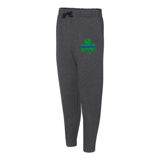 Thin Blue Line STPAT-TBL-JOGGERS-CHARC-XL Thin Blue Line Joggers, Shamrock