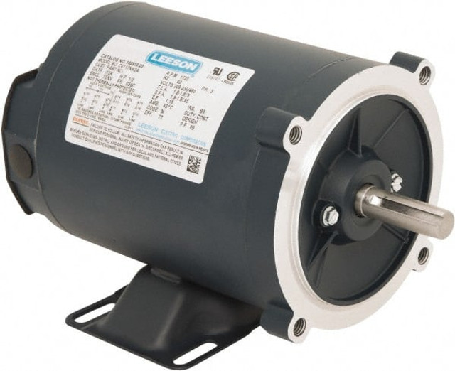 Leeson 102919.00 Three Phase AC Motor: TENV Enclosure