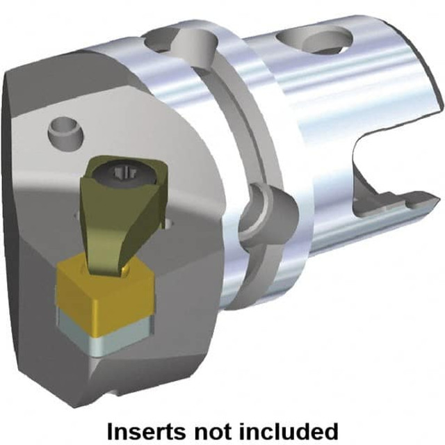 Kennametal 3746972 Modular Turning & Profiling Cutting Unit Head: Size KM50, 50 mm Head Length, Internal or External, Right Hand