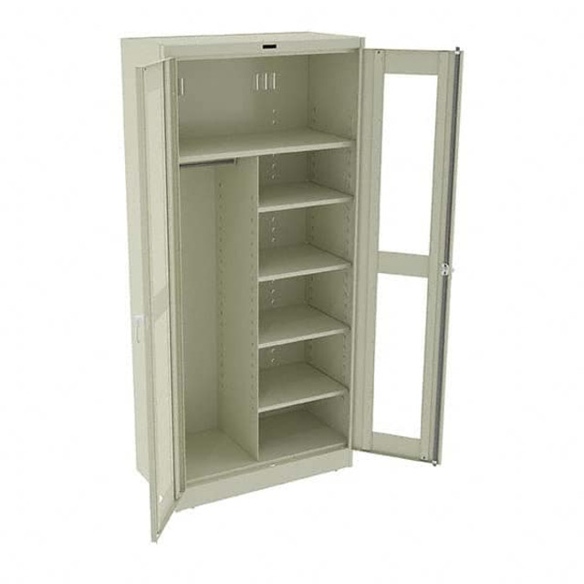 Tennsco CVD7814-PU Combination Storage Cabinet: 36" Wide, 18" Deep, 78" High
