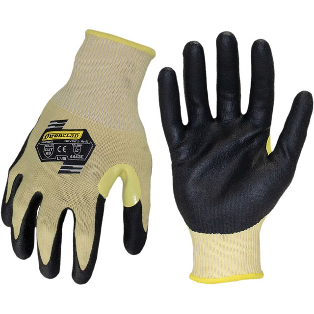 ironCLAD KKC3KV-04-L Cut-Resistant Gloves: Size Large, ANSI Cut A3, ANSI Puncture 4, Foam Nitrile, Series KKC3KV