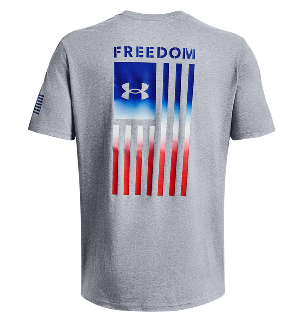 Under Armour 1377056035XLT UA Freedom Flag Gradient T-Shirt