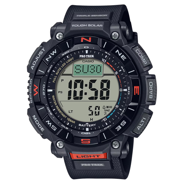 Casio PRG340-1 Pro Trek Solar Triple Sensor Watch