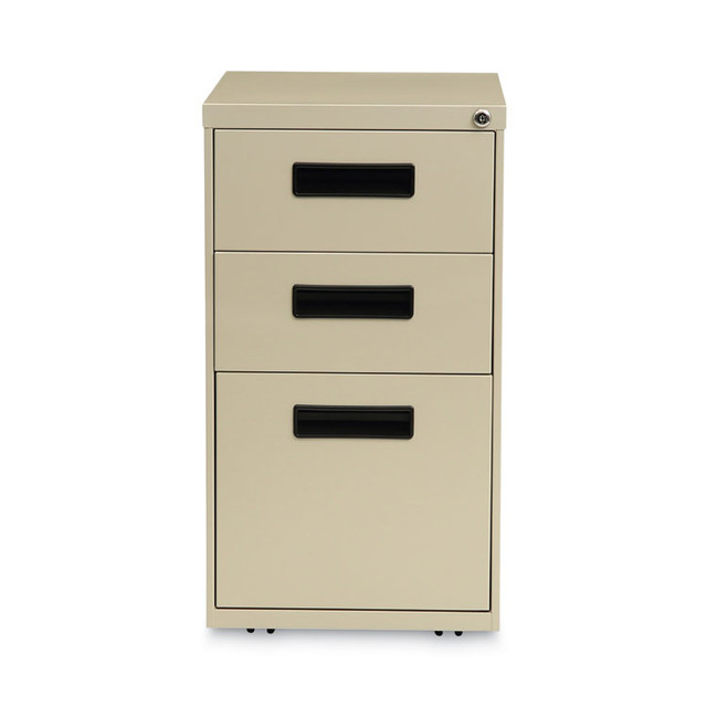 ALERA PABBFPY File Pedestal, Left or Right, 3-Drawers: Box/Box/File, Legal/Letter, Putty, 14.96" x 19.29" x 27.75"