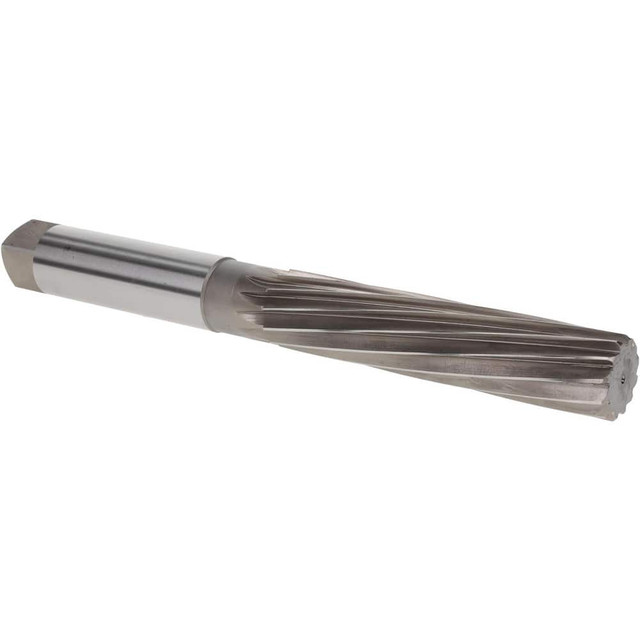 Value Collection SM2000124 Hand Reamer: 1-3/8" Dia, 6-5/16" Flute Length, 12 Flutes, 12-5/8" OAL