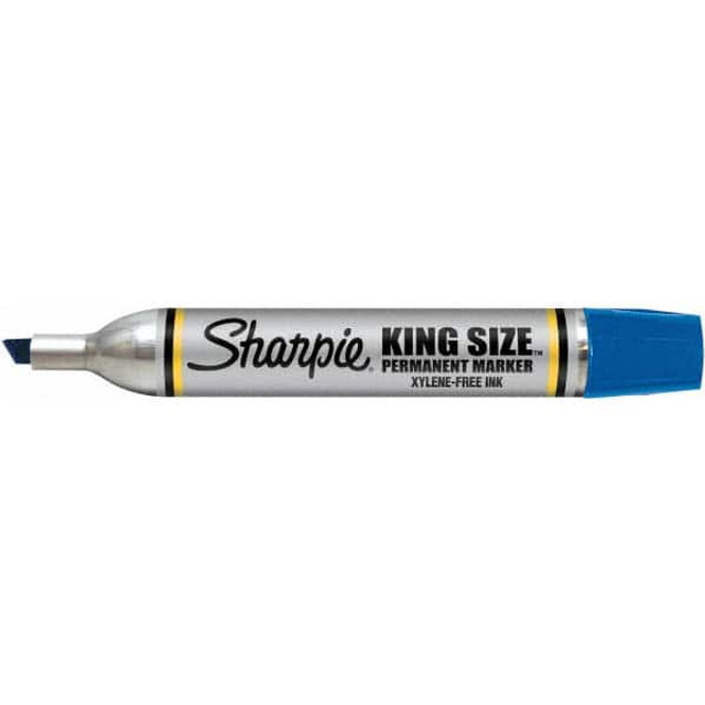 Sharpie 15003 Permanent Marker: Blue, AP Non-Toxic, Chisel Point