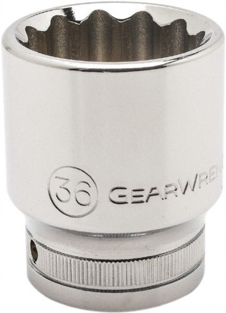 GEARWRENCH 82479 Hand Socket: 3/4" Drive, 50 mm Socket, 12-Point