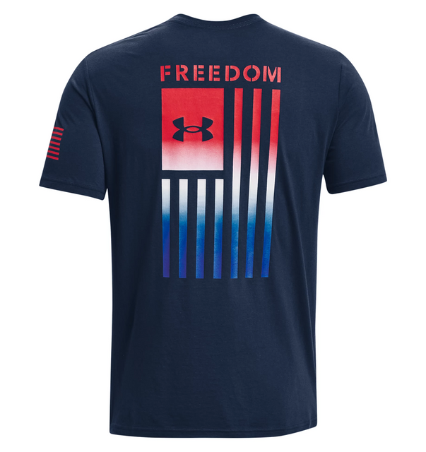 Under Armour 1377056408XS UA Freedom Flag Gradient T-Shirt