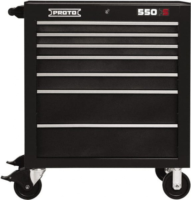 Proto J553441-7DB Steel Tool Roller Cabinet: 7 Drawers