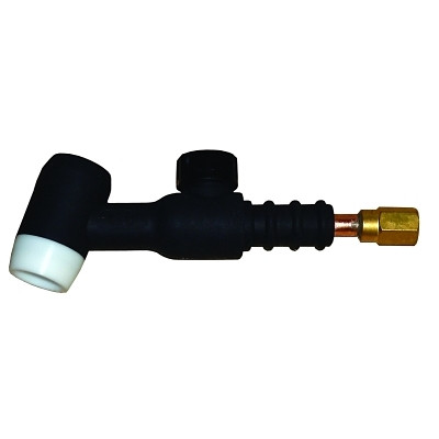 ORS Nasco Best Welds TIG Torch Assembly, Air Cooled, 150 A, Rigid with Valve, 60°, For 17 Torch