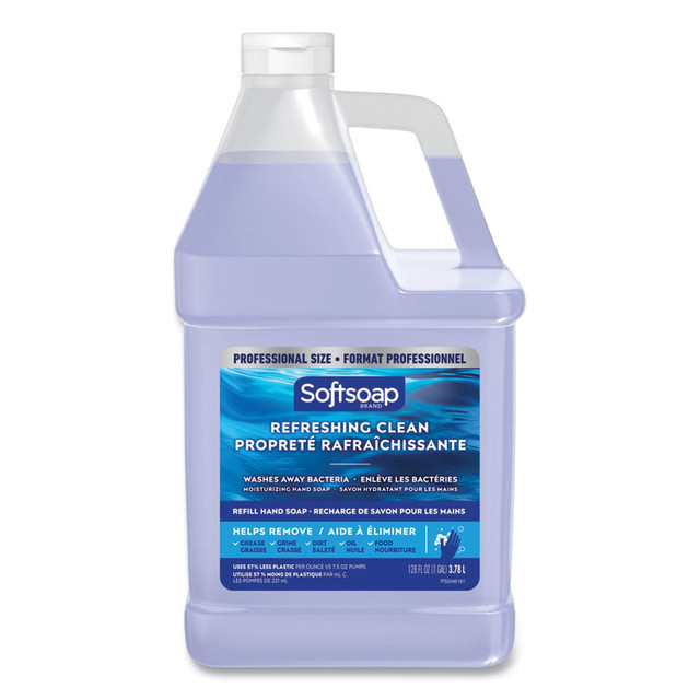 COLGATE PALMOLIVE, IPD. Softsoap® 61036482CT Liquid Hand Soap Refill, Refreshing Clean Scent, 128 oz, 4/Carton