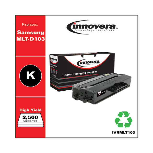 INNOVERA MLT103 Remanufactured Black High-Yield Toner, Replacement for MLT-D103L, 2,500 Page-Yield
