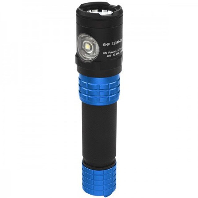 Nightstick USB-578XL-BL Metal Dual-Light Rechargeable Flashlight