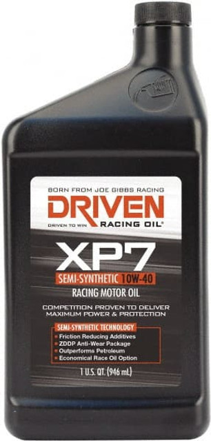 Joe Gibbs Driven Racing Oil 01707 1 Quart Semi-Synthetic Racing Oil