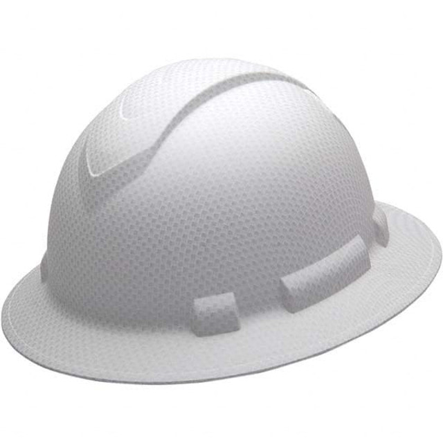 PYRAMEX HP54116 Hard Hat: Class C, G & E, 4-Point Suspension