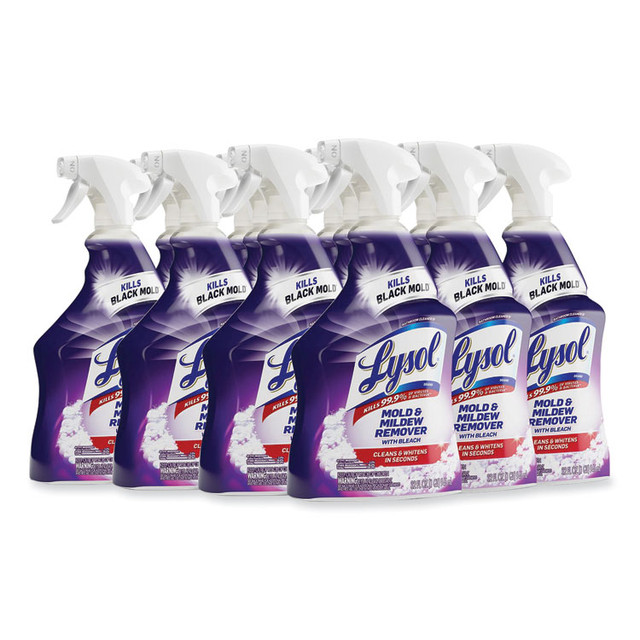 RECKITT BENCKISER LYSOL® Brand 78915EA Mold and Mildew Remover with Bleach, Ready to Use, 32 oz Spray Bottle