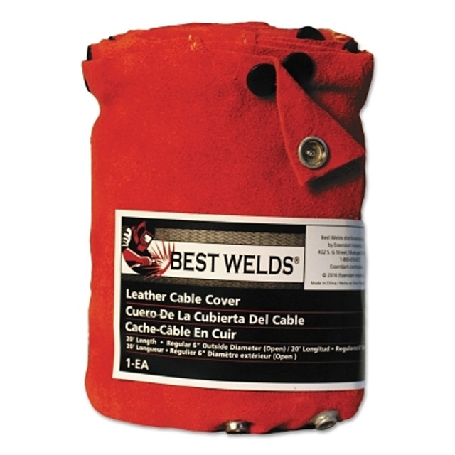 ORS Nasco Best Welds Cable Cover with Snaps, 20 ft x 4 in, Large, Leather ORS Nasco Best Welds Cable Cover with Snaps, 20 ft x 4 in, Large, Leather