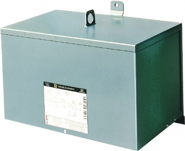 Square D 9T2F General Purpose Transformers; Power Rating (kVA): 9.0000 ; Input Voltage: 480 ; Output Voltage: 208Y/120 V ; Number of Phases: 3 ; Recommended Environment: Indoor; Outdoor ; Standards Met: RoHS Compliant